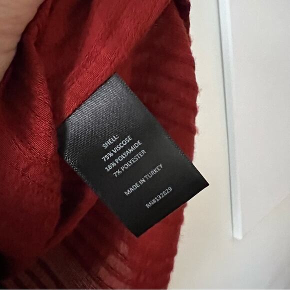 House of Harlow 1960 x Revolve Marie Tunic Blouse in Spice Red - Picture 6 of 7